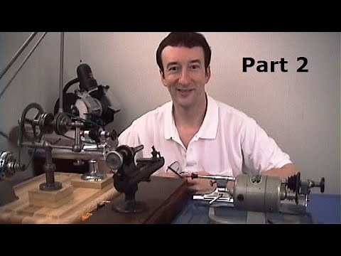 Don't buy a Jeweler's Lathe! Watch this. PART 2. Clockmaker Watchmaker Lathe Basics