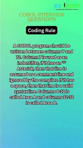 💡 Mainframe Programming: The Versatile SET Verb! 💻 #mainframe #mainframetraining #ezlearnglobal