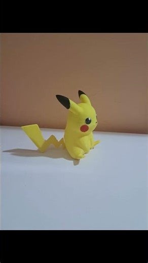 3D Printed Pikachu Figurine