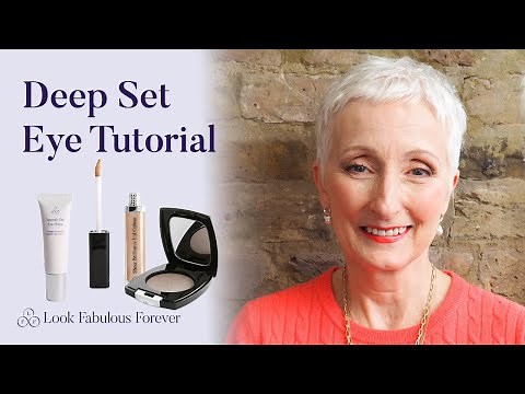 Deep set eye makeup tutorial for older women | Look Fabulous Forever