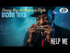 Help Me, by Sonny Boy Williamson | Chicago blues backing track for guitar and harmonica!