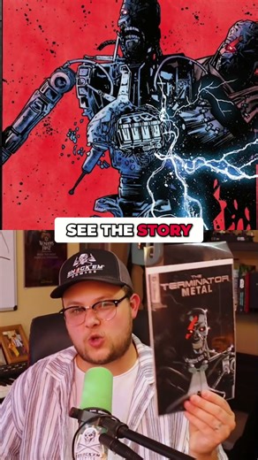 A brand New Terminator Comic! Terminator METAL #shorts