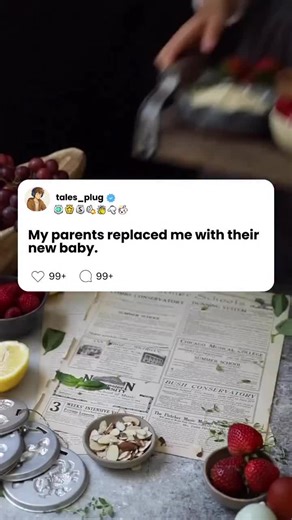 My parents replaced me with their new baby #redditstories #reels #redditstory Background Video Credits: turkuazkitchen, myearthkitchen, inbloombakery_