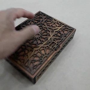 Laser Cut Gift Box With Sliding Lock in 2 Different Size, 3mm, 1/8inch Wooden Box Svg Dxf Ai Cut File - Etsy