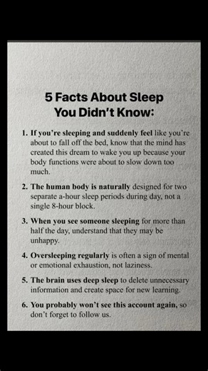 5 Shocking Sleep Facts You Never Knew 😴 | Mind-Blowing Truth About Sleep