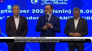 #BernamaNews: Prime Minister Datuk Seri Anwar Ibrahim called for the immediate implementation of public service reforms. #digitalbernamatv #anwaribrahim | Bernama TV | Facebook