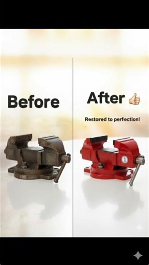 mechanic bench vise restoration #trending #restoration #repair #viral #trendingshorts #recycle