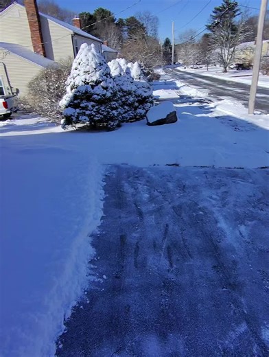 Satisfying Snow Removal After New Year Day Storm