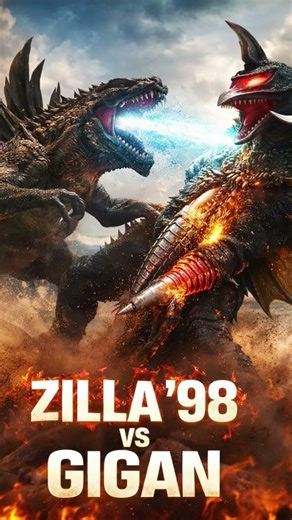 zilla vs gigan #kaijuuniverse