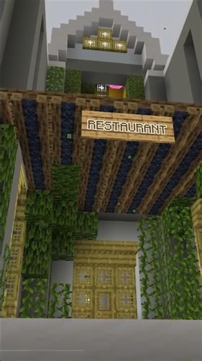 Hungry in Minecraft? Chestshop Restaurant is open