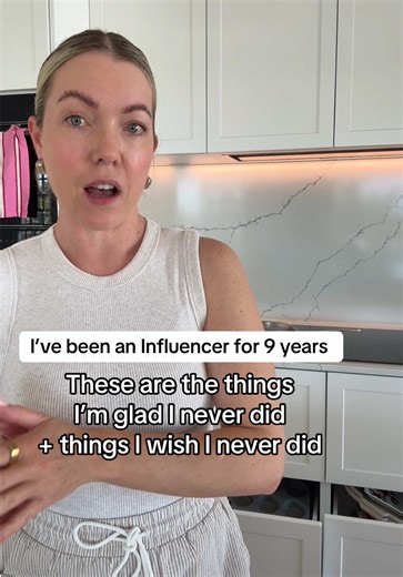 Things I’m Glad I Never Did as an Influencer