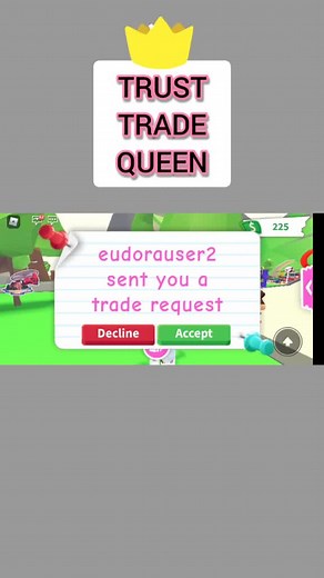 COMMENT YOU USERNAME TO TRUST TRADE#adoptme #robloxx #fyp #trusttrade #trusttradingpets #trusttrading