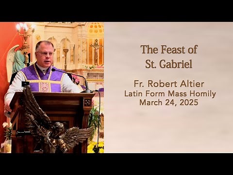 The Feast of St. Gabriel
