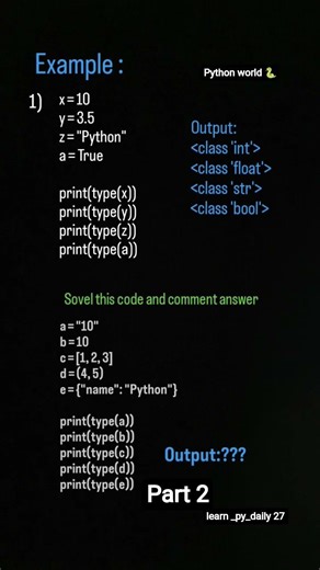 python basics 🐍