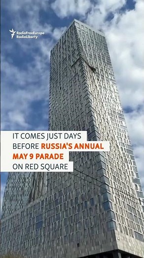 Drone Hits Moscow High Rise Near Kremlin