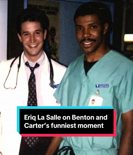 Eriq La Salle Remembers Benton and Carter's Funniest Moment