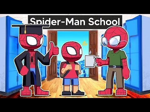 Joining SPIDERMAN SCHOOL In GTA 5!
