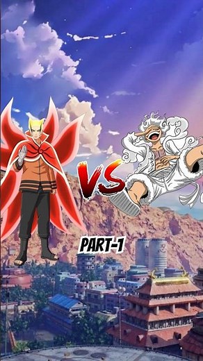 Luffy vs Naruto Power Comparison | Who Is Strongest?(Part-1) #anime #onepiece #naruto #luffy #shorts
