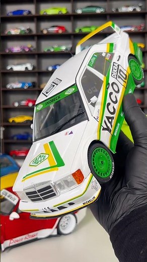 Mercedes-Benz 190E Evo II DTM 1991 – Jacques Laffite in 1:18 scale by Solido