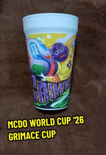 McDonalds FIFA World Cup 2026 Grimace Cup Unboxing
