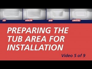 CleanCut Install Series 5 of 9 - Tub Prep