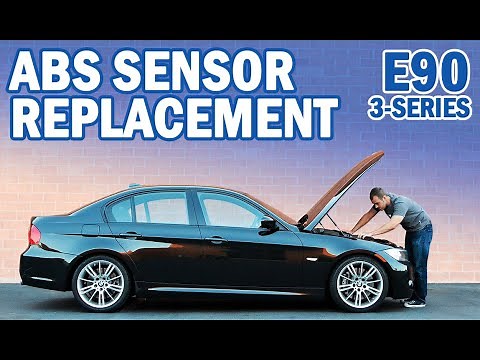 BMW E90 3-Series ABS Sensor Replacement for 335i, 325i, 325Xi, 330i, 330xi and 328i