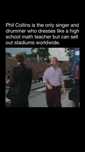 Purely History on Instagram: "What a legend 👏 Phil Collins In the Air Tonight (Live at Knebworth 1990) Phil Collins is a British singer songwriter drummer and producer who became one of the most successful artists of the 1980s and 1990s. He first gained fame as the drummer and later lead singer of Genesis, helping the band reach massive worldwide popularity during that era. His solo career was even bigger, blending pop, rock, and soul with emotional lyrics and iconic drum sounds. Despite his or