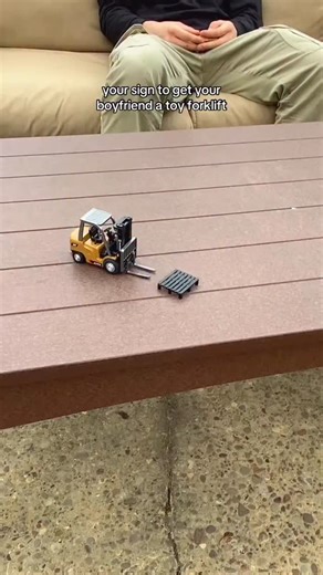 4.6K views · 57 reactions | He will take it anywhere though  #forklift #giftideas #desktoy #remotecontroltoy #Christmasgift | RCExplorers | Facebook