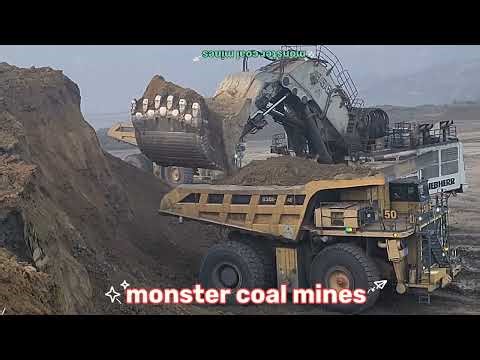 World’s Biggest Mining Equipment 😱 Liebherr, CAT & TEREX Working Together