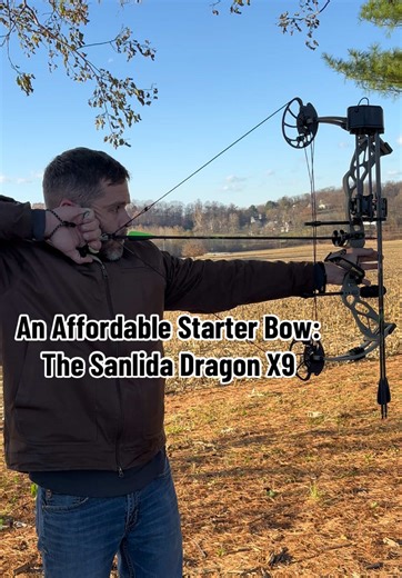 Level up your hunt with the Sanlida Dragon X9 Ready-to-Hunt Compound Bow Package. This kit comes fully loaded — sight, quiver, rest, stabilizer, arrows, release, and a carry bag. Smooth draw cycle, adjustable for nearly any shooter, and built for accuracy straight out of the box. Perfect for beginners or seasoned hunters needing a dependable setup without the bow press. Durable, reliable, and tuned for real performance in the field. Free shipping. #archery #compoundbow #archerygear #huntinggear