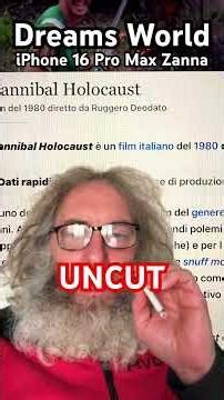 #uncut #horror #movie #critica #one #minute #reflexion #cannibal #ferox #inferno #scenes #splatter