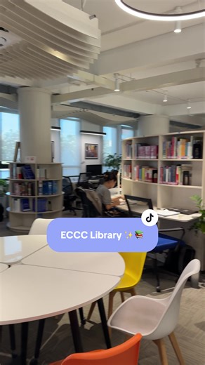 របៀបចូលបណ្ណាល័យនៃមជ្ឈមណ្ឌលធនធាន ECC #books #library #rupp #foryou #recommendations