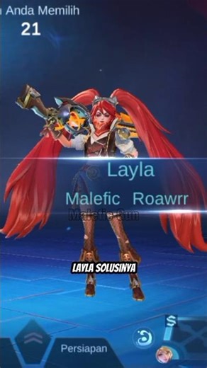 MM dengan Jangkauan Jarak Basic Attack Terbesar Di ML #mobilelegends #mlbb #shorts #mythic #layla