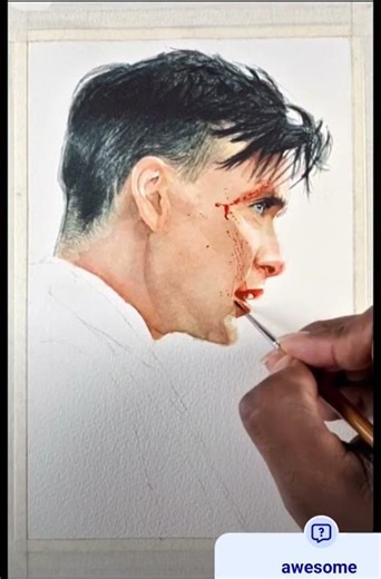 Insane Realistic Portrait Drawing of Oppenheimer | Cillian Murphy Art Timelapse 🔥#shots