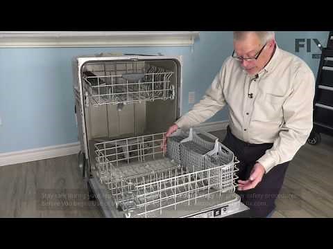 Frigidaire Dishwasher Repair - How to Replace the Lower Rack Wheel Assembly