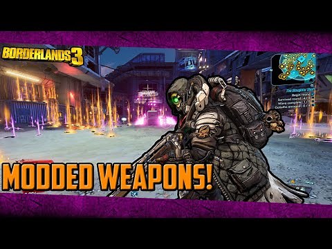 Borderlands 3 Modded Weapons SHOWCASE! (XB1/PC)