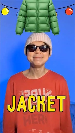 Learning Winter Clothes! ❄️ #learn #kids