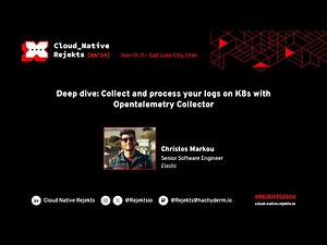 Deep dive: Collect and process your logs on K8s with Opentelemetry Collector