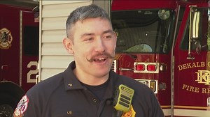 DeKalb firefighter ends months-long battle with cancer to fight house fire on first day back to work