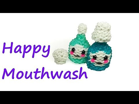 Happy Mouthwash Tutorial by feelinspiffy (Rainbow Loom)