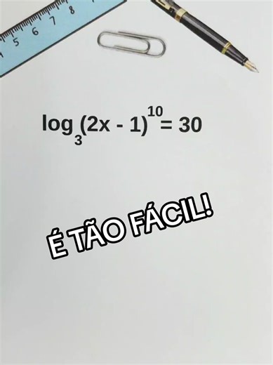 Equação Logarítmica: Aprender Matemática é Fácil