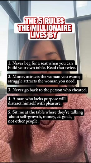 The full transcript of my 5-minute conversation with a millionaire. Read #1 twice, then skip to #5. Where are you sitting? (Save this for your next life decision.)"#PersonalDevelopment #SelfGrowth #MindsetMatters #SuccessMindset #FinancialF #LifeLessons #InspirationDaily #MotivationQuote #TruthBomb #GoalsGoalsGoals | Lovely Mallari Jenkins