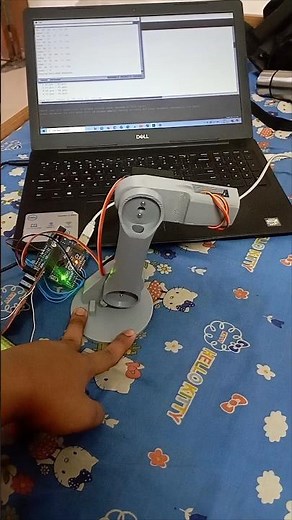 5Dof Robotic Arm Testing🔥 #robotics #programming #arduino #roboticarm