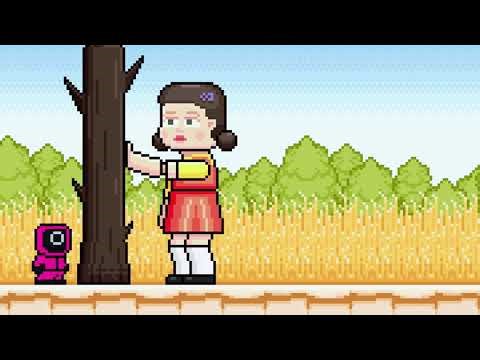 Squid Game in 1 Minute (Pixel Animation)