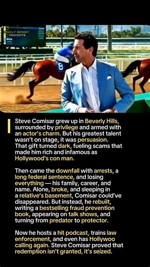🎭 Steve Comisar grew up in Beverly Hills wealth, charm, and opportunity all around him. With the charisma of a born actor, he had everything it took to shine on stage. But his real skill wasn’t performance… it was persuasion. 💼✨ The same charm that could win audiences soon made him one of the most fascinating and controversial figures in Hollywood’s hidden stories. 🎬😮 What are your thoughts on this? Follow @dailymoneyinsights for more valuable content📲 #SteveComisar #HollywoodStories #TrueC
