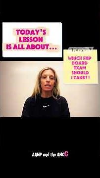 AANP vs ANCC FNP Board EXAM