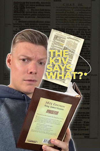 The King James Bible is a great translation! But it’s not the *best* translation, and one of the reasons for that are its inclusion or “false friends.” False friends are words that are still in common use today but have changed meaning in ways that modern readers are highly unlikely to recognize. This is not the fault of the KJV translators, they could not have known that a word like “incontinent” (which meant “lacking self control” in the 17th century) would over the next 500 years come to mean