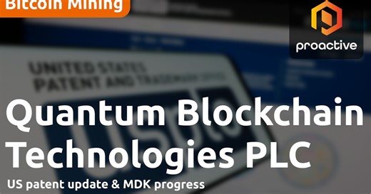 Quantum Blockchain CEO on ASIC Ultraboost Patent & AI Oracle update