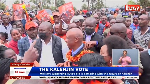 2.5K views · 149 reactions | Gideon Moi says supporting DP Ruto's bid is gambling with the future of the Kalenjin community. #KenyaElections #KenyaDecides | TV 47 Kenya | Facebook