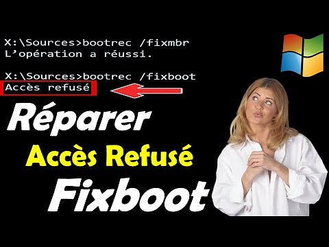 HOW TO FIX BOOTREC /FIXBOOT ACCESS DENIED WINDOWS 10/11